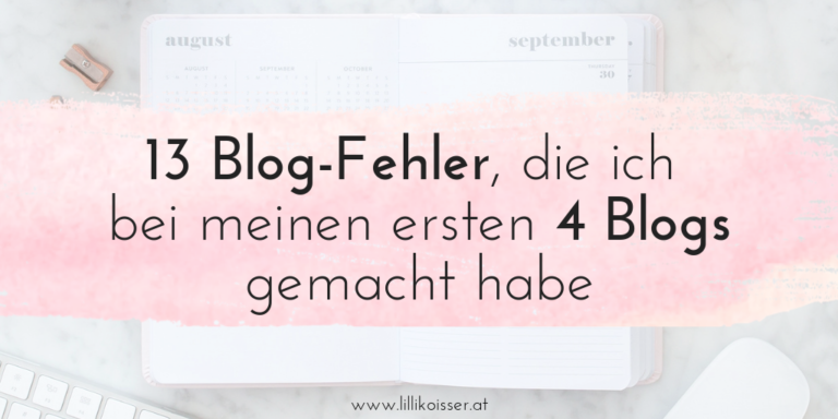Blog-Fehler