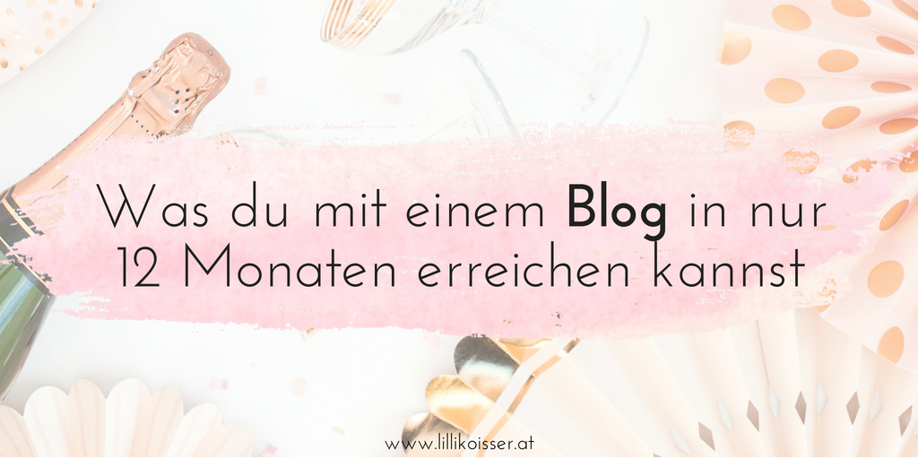 1 Jahr erfolgreich bloggen