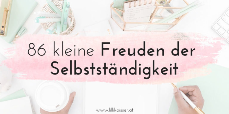 Vorteile der Selbstständigkeit