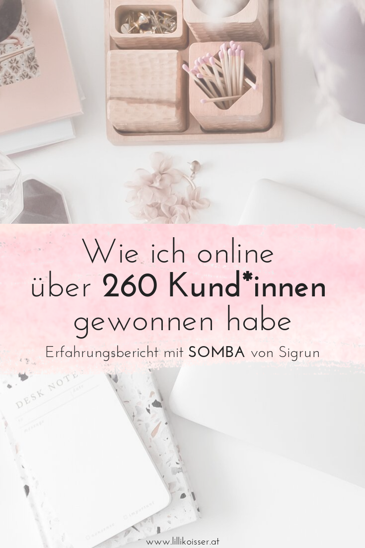 Sigrun SOMBA Online neue Kunden gewinnen