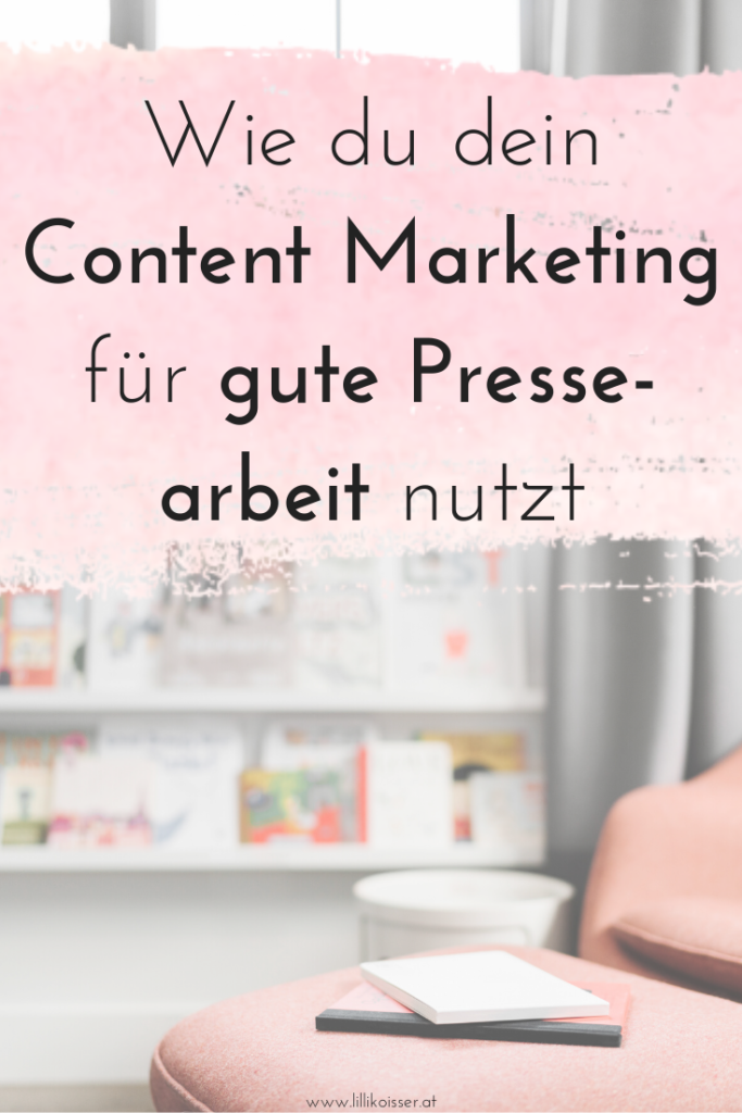 gute Pressearbeit mit Content Marketing