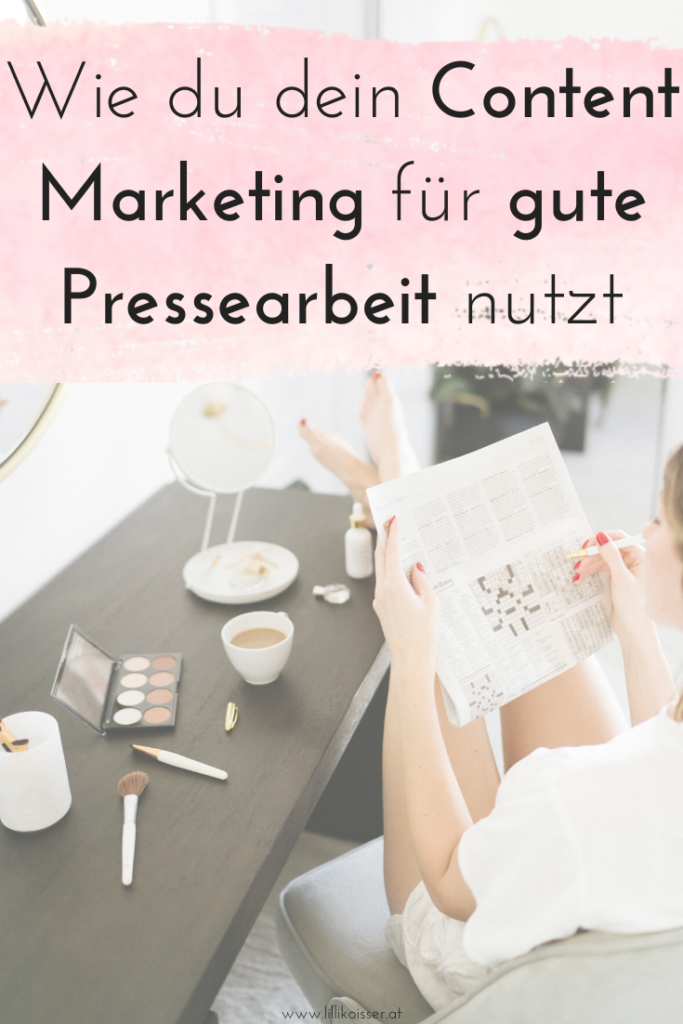 gute Pressearbeit mit Content Marketing