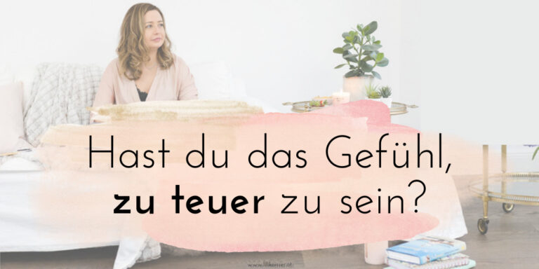 Zweifelst du an deinen Preisen?