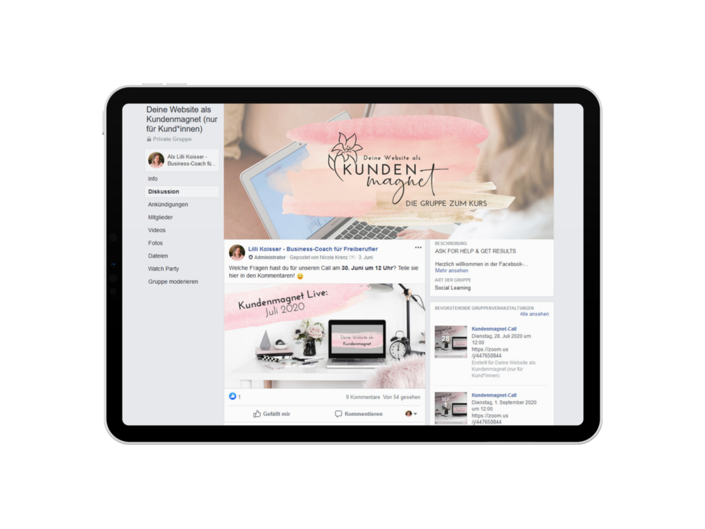Deine Website als Kundenmagnet: Der Onlinekurs für Selbstständige