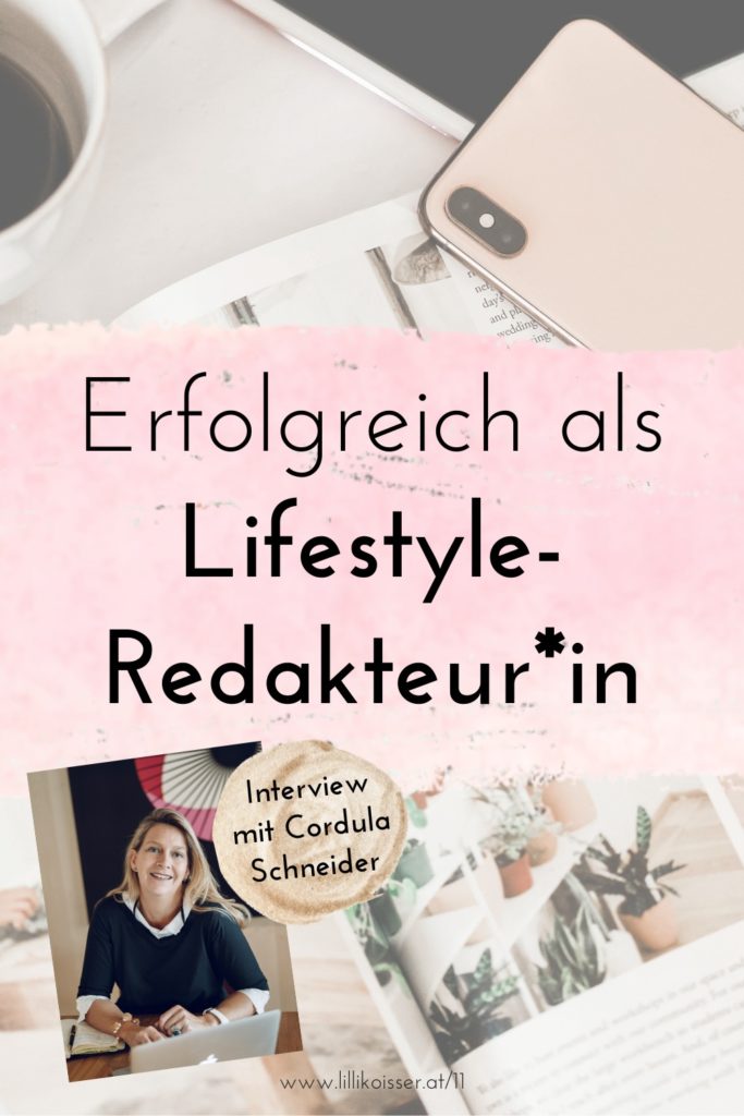 Pyjama-Business Podcast Folge 11: Erfolgreich als Lifestyle-Redakteur*in - Cordula Schneider im Interview