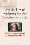 Pyjama-Business Podcast Folge 37: Cleveres und ethisches E-Mail-Marketing mit ActiveCampaign - Lisa Gebler im Interviewcast Folge 37: Cleveres und ethisches E-Mail-Marketing mit ActiveCampaign - Lisa Gebler im Interview