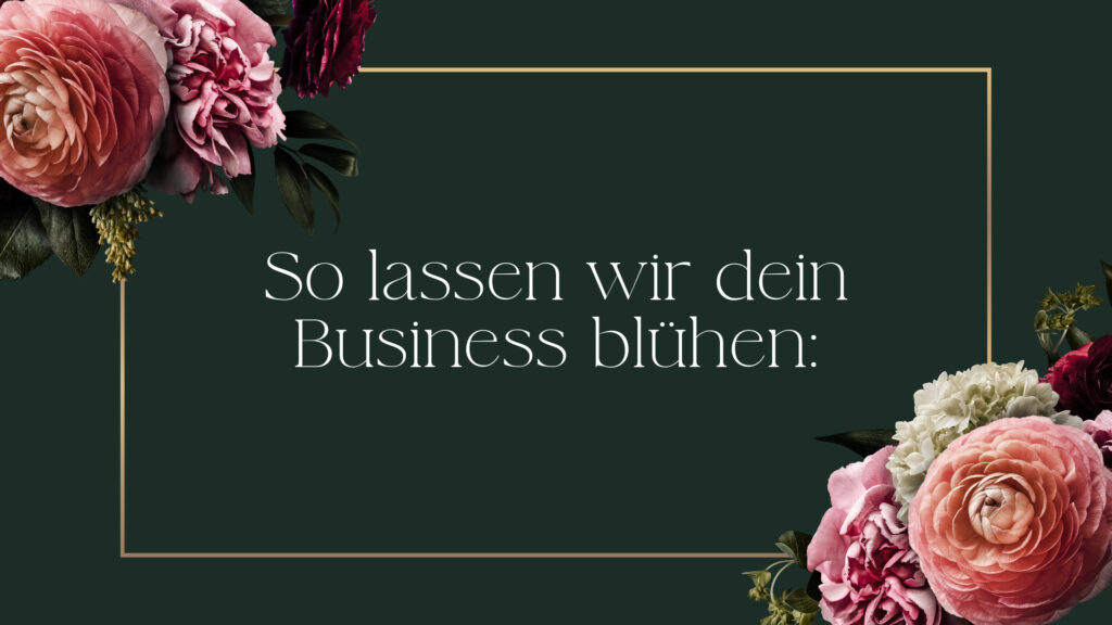 Business Bloom von Lilli Koisser