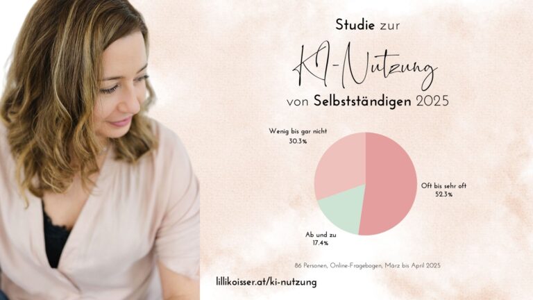 Studie zur KI-Nutzung von Selbstständigen 2025 von Business-Coach Lilli Koisser