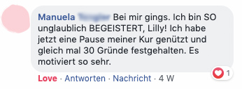 "Ich bin unglaublich begeistert, es motiviert so sehr."