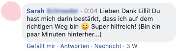 "Bestärkt, dass ich auf dem richtigen Weg bin"