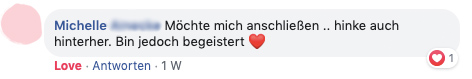 "Begeistert trotz "Hinterherhinken""