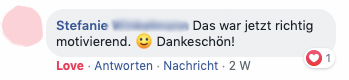 "Richtig motivierend"