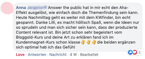 "Themenfindung macht höllisch Spaß und gibt Sicherheit"