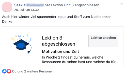"Viel spannender Input und Stoff zum Nachdenken"