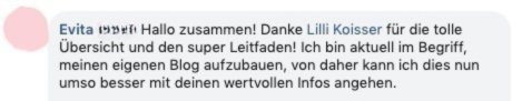 "Tolle Übersicht, super Leitfaden und wertvolle Infos"