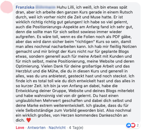 "Ich habe wahnsinnig viel gelernt, ein unglaublicher Mehrwert"
