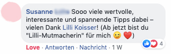"So viele wertvolle, interessante und spannende Tipps"