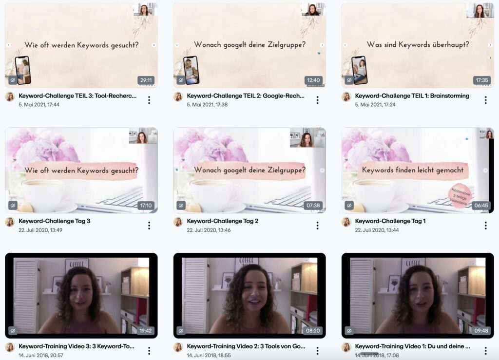 Kostenlose Keyword-Challenge von Lilli Koisser