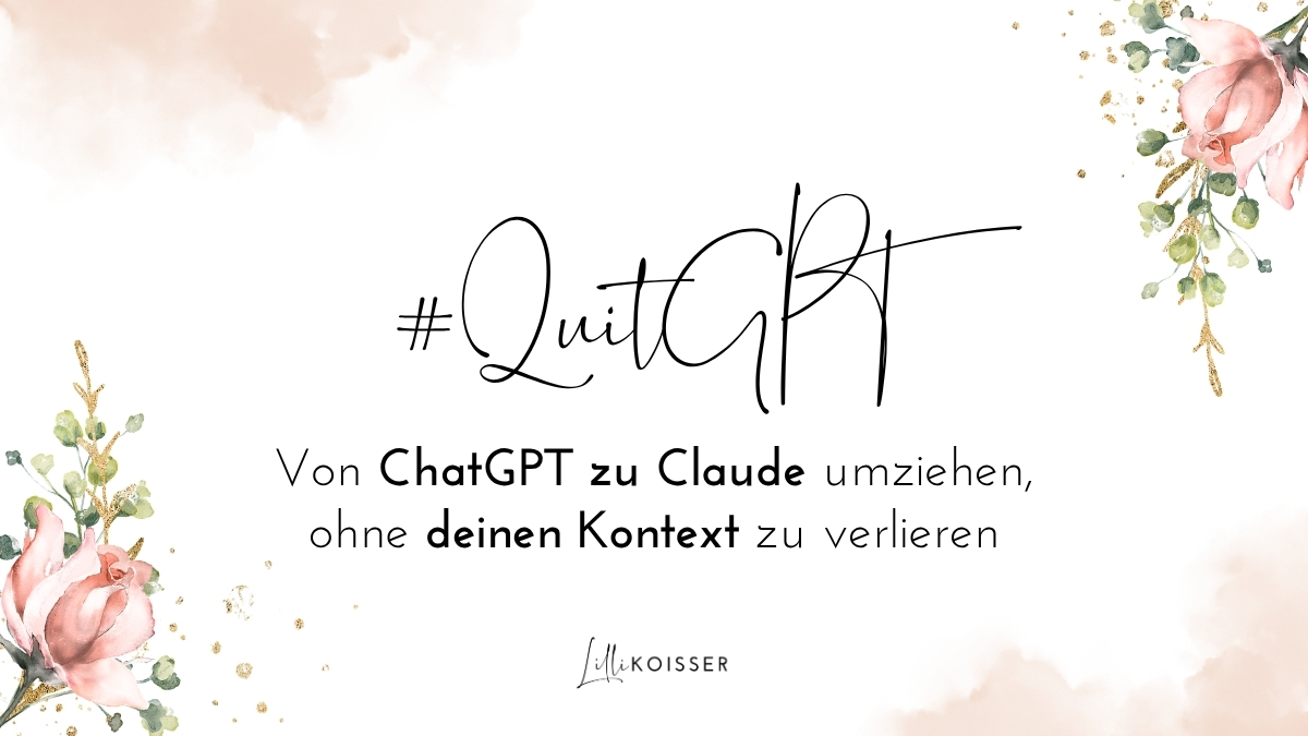 QuitGPT: Richtig von ChatGPT zu Claude umziehen